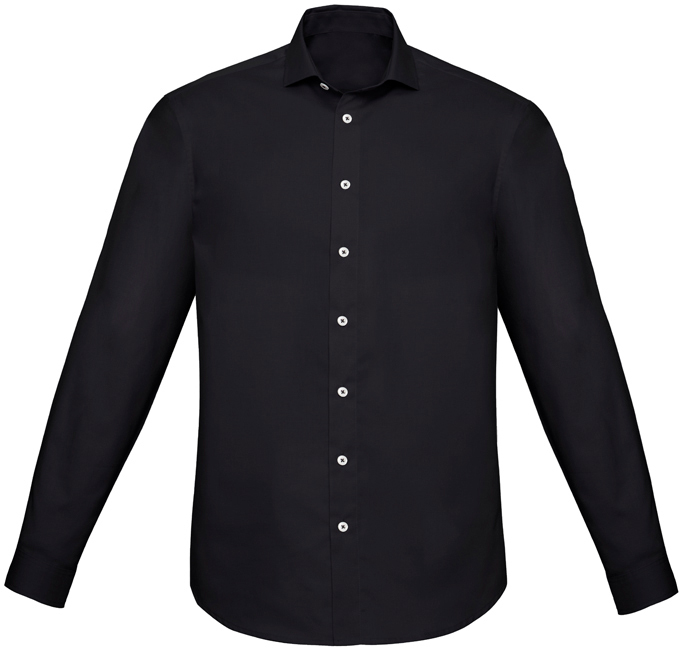 Mens Charlie Slim Fit L S Shirt - Inform Clothing